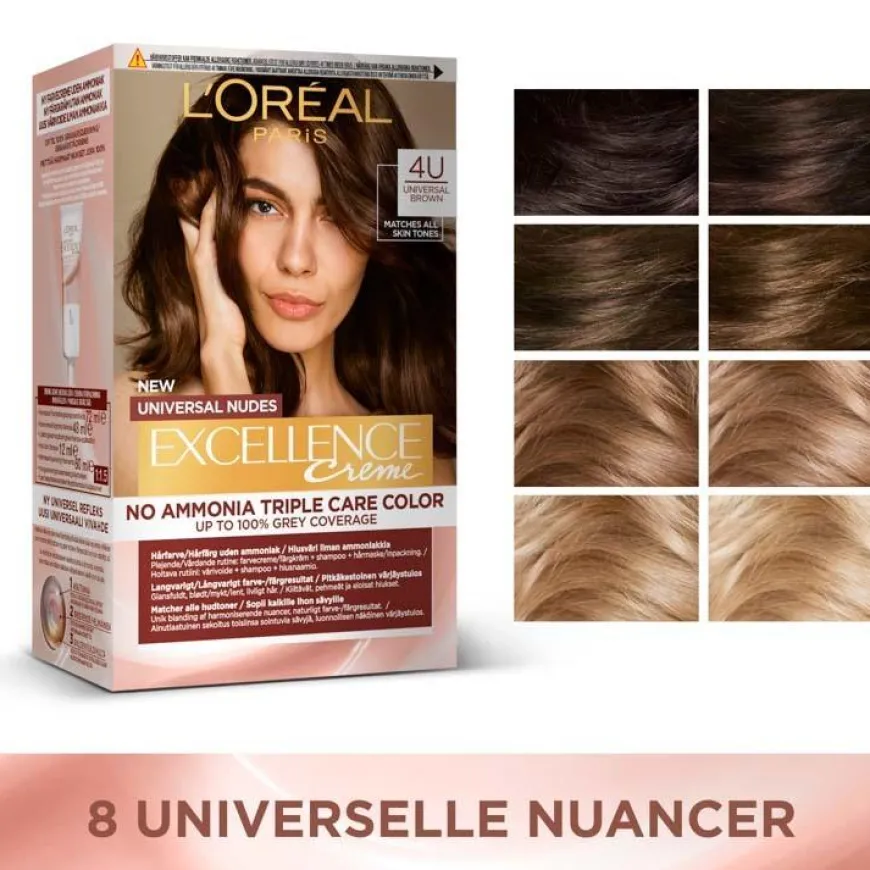 Excellence Universal Nudes Permanent Color 4U Universal Brown