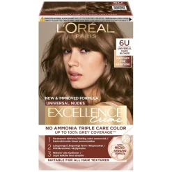 Excellence Universal Nudes Permanent Color 6U Universal Dark Blonde