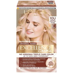 Excellence Universal Nudes Permanent Color 10U Universal Extra Light Blonde