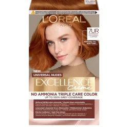 Excellence Universal Nudes Permanent Color 7UR Universal Copper