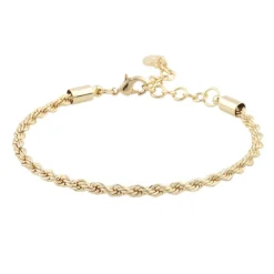 Exibit Brace Plain Gold 16cm