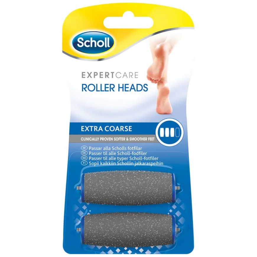 Expertcare Roller Heads Extra Coarse 2pcs