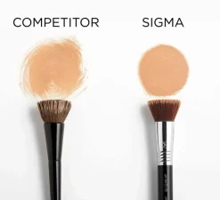 F80 Flat Kabuki™ Brush Chrome