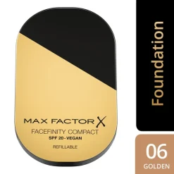 Facefinity Compact Foundation SPF20 #006,Golden 10g