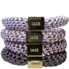 Fat Hair Ties Combo Lavendel Mix 4pcs