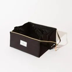 Flat Lay Makeup Box Bag Classic Black