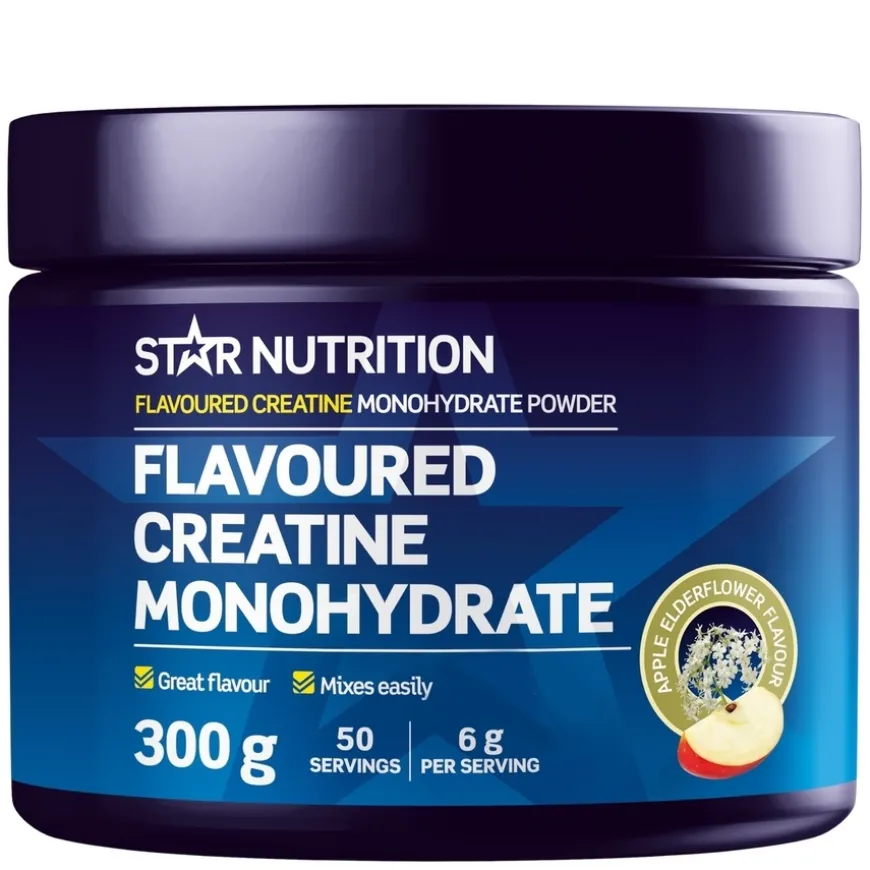 Flavoured Creatine Apple Elderflower 300g