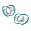 Flexy Pacifier Turquoise 3m+ 2pcs