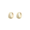 Florence Ring Earring Plain Gold 13,5mm