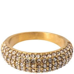 Full Bling Ring Champagne Size 3