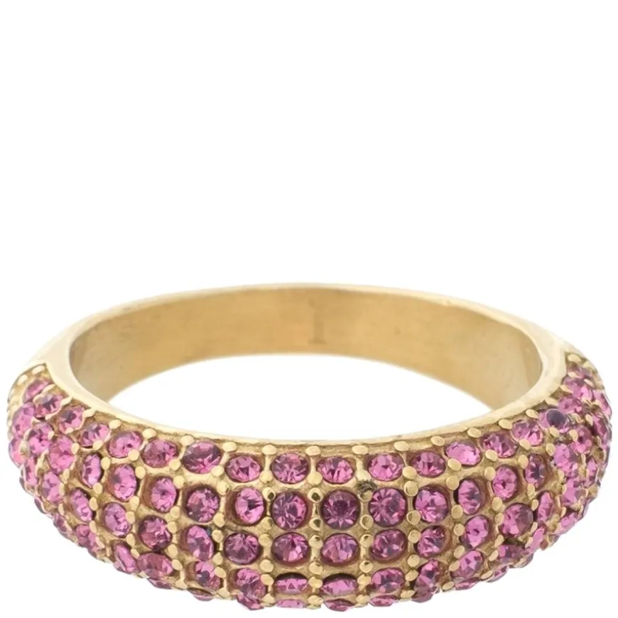 Full Bling Ring Pink Size 3