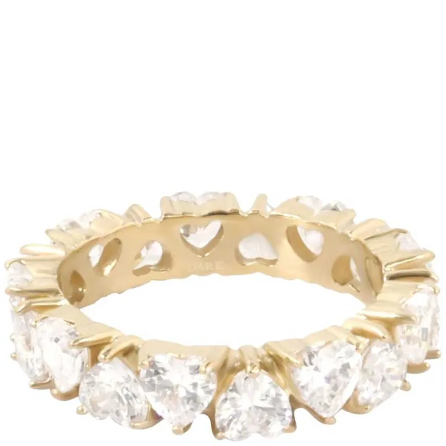 Full Heart Crystal Ring Crystal Size 2