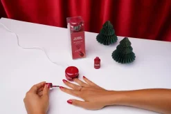 Gel Manicure Kit Ruby Red 5pcs