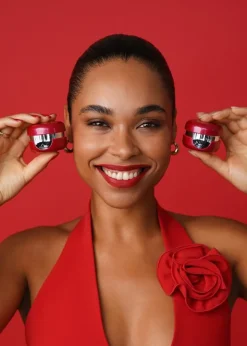 Gel Manicure Kit Ruby Red 5pcs