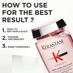 Genesis Bain Hydra-Fortifiant Shampoo 250ml