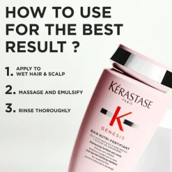 Genesis Bain Nutri-Fortifiant Shampoo 250ml