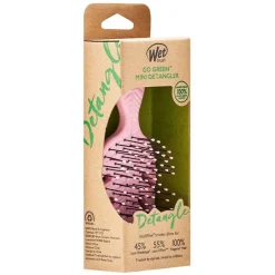 Go Green Mini Detangler Pink