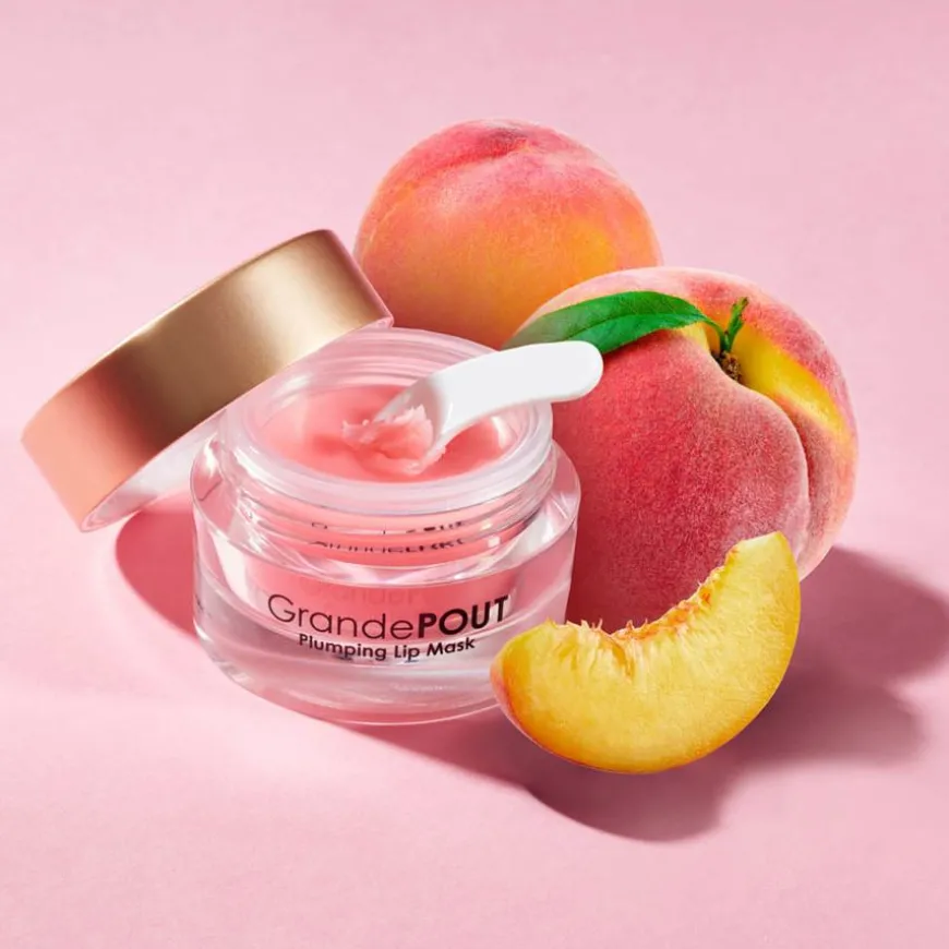 GrandePOUT Plumping Lip Mask Peach 15g