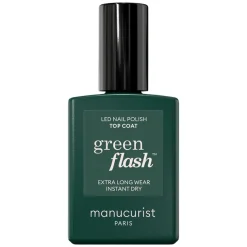 Green Flash Led Nail Polish Top Coat 15ml