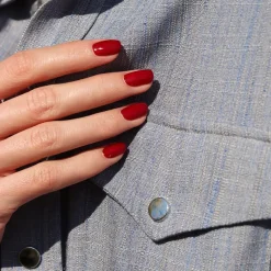 Green Flash Led Nail Polish Dark Pansy 15ml