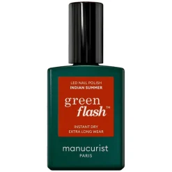 Green Flash Led Nail Polish Indian Summer 15ml