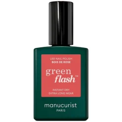 Green Flash Led Nail Polish Bois de Rose 15ml