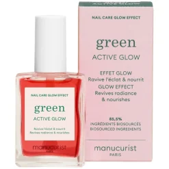 Green Nail Care Glow Effect Rasberry 15ml