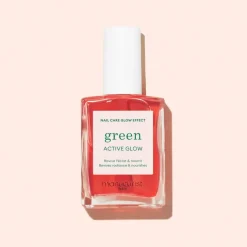 Green Nail Care Glow Effect Rasberry 15ml