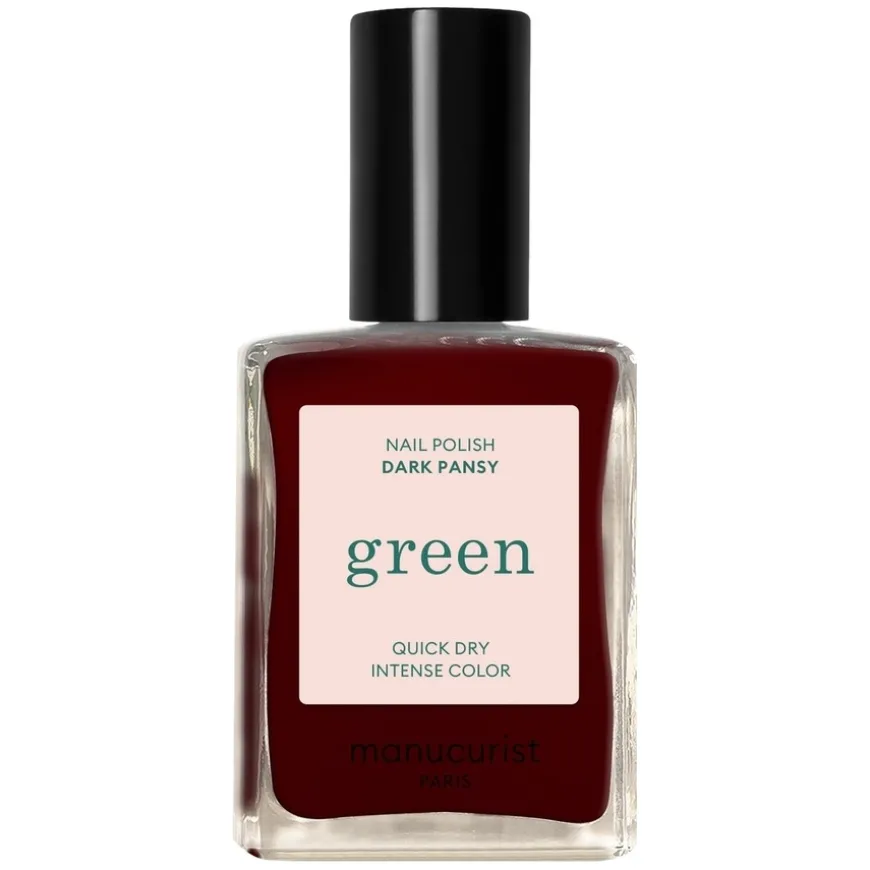 Green Nail Polish Dark Pansy 15ml