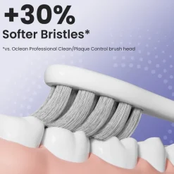 Gum Care Brush Head White 6pcs