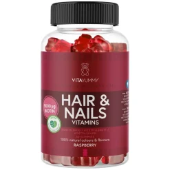 Hair & Nails Raspberry 60pcs