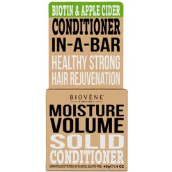 Hair Care Conditioner Bar Moisture Volume Biotin & Apple Cider 40g
