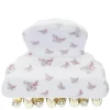 Hair Claw Small Butterfly Pattern