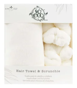 Hair Towel & Scrunchies 3pcs