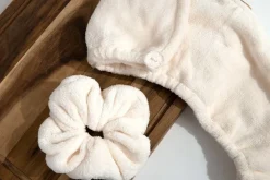 Hair Towel & Scrunchies 3pcs