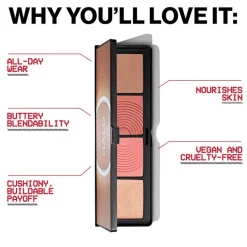 Halo Sculpt + Glow Face Palette Berry Saturation 15,7g