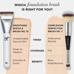 Heavenly Luxe Smoothing Spatula Foundation Brush No.10