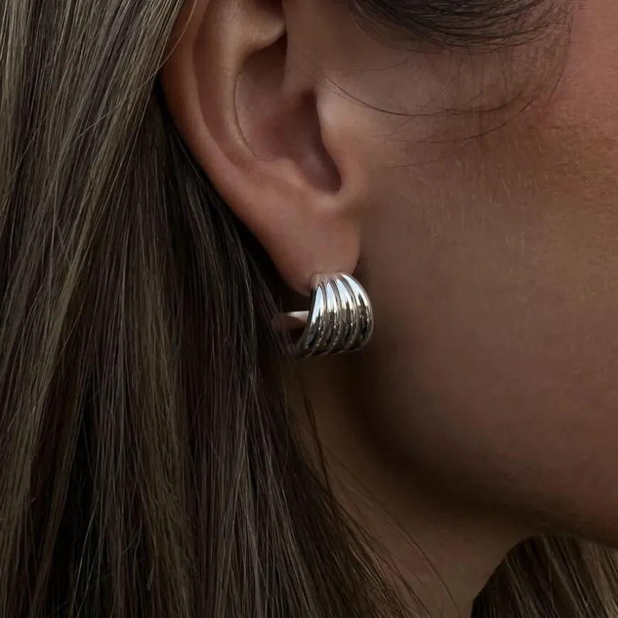 Heritage Earrings Silver