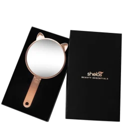 håndholdt speil i Rosegull