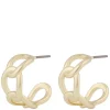 Honey Oval Earring Gold Onesize