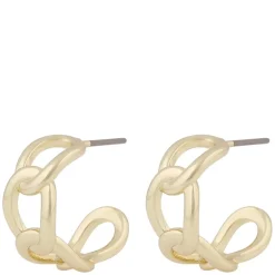 Honey Oval Earring Gold Onesize