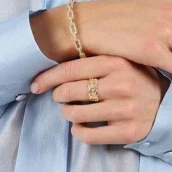 Honey Ring Plain Gold Small