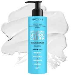 Hyaluronic Hydro Cream Mega-Moisturizing Organic Avocado Body Cream 200ml