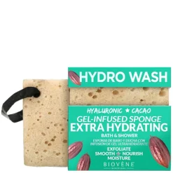 Hydro Wash Extra Hydrating Hyaluronic Acid & Cacao Gel-Infused Sponge