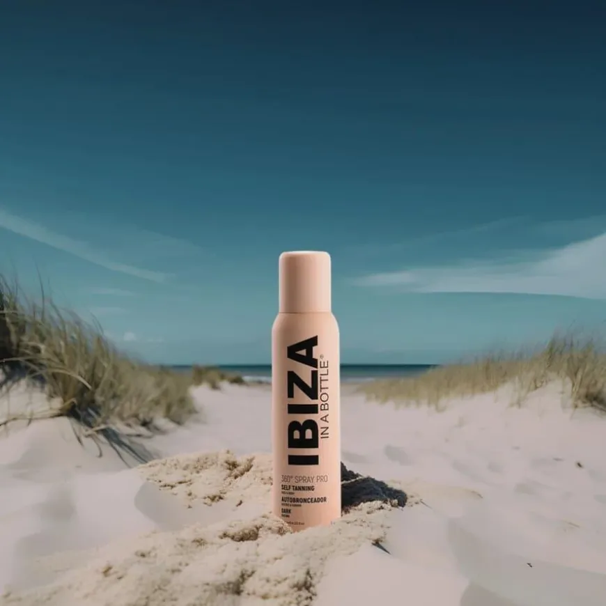 Ibiza 360 Spray Pro Self Tanning Face & Body Dark 125ml