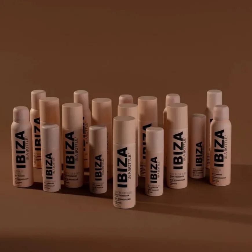 Ibiza 360 Spray Pro Self Tanning Face & Body Dark 125ml