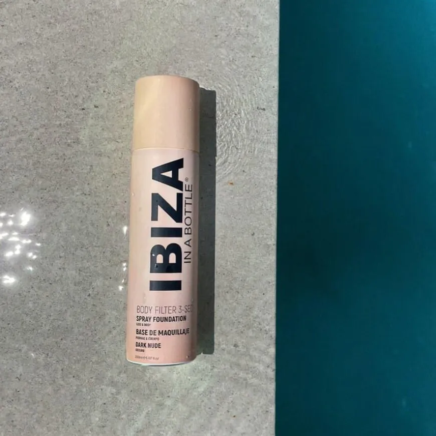 Ibiza 3-Sec Body Filter Anti-Aging Leg & Body Spray Foundation Dark Nude 150ml