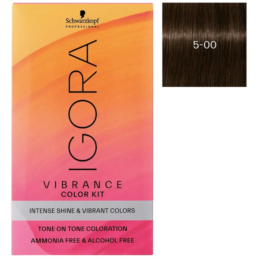 Igora Vibrance Color Kit 5-00 Light Brown Natur Extra