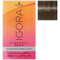 Igora Vibrance Kit 7-1 Medium Blonde Cendre