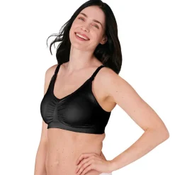 3-In-1 Nursing And Pumping Bra Black S